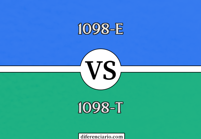 Diferença entre 1098-E e 1098-T