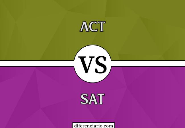 Diferença entre ACT e SAT