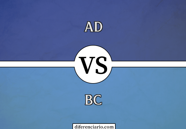 Diferença entre AD e BC
