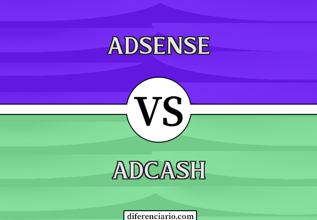 Diferença entre Adsense e Adcash