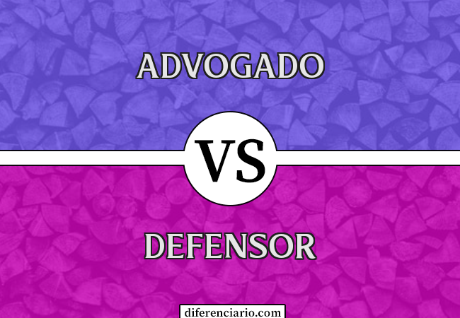 Diferença entre advogado e defensor