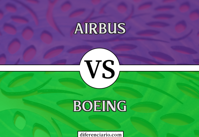 Diferença entre Airbus e Boeing