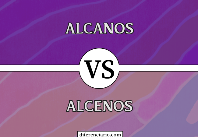 Diferença entre alcanos e alcenos