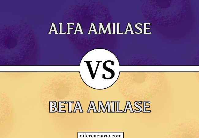 Diferença entre Alfa Amilase e Beta Amilase