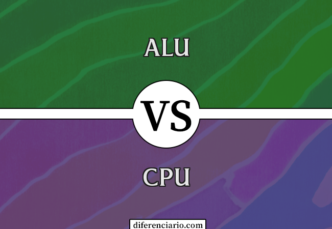 Diferença entre ALU e CPU