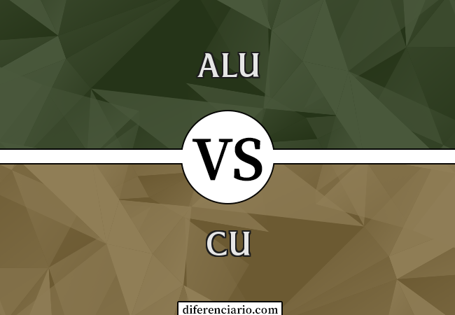 Diferença entre ALU e CU