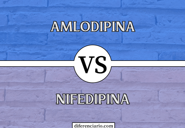 Diferença entre amlodipina e nifedipina