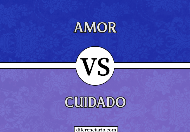 Diferença entre amor e cuidado