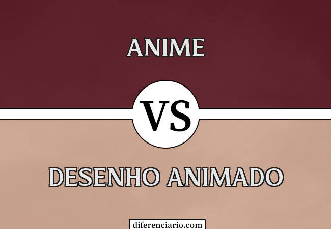 Diferença entre anime e desenho animado