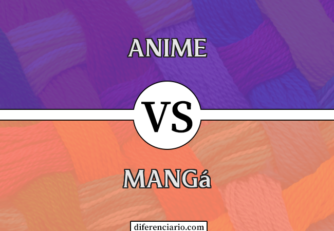 Diferença entre anime e mangá