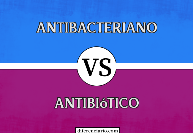 Diferença entre antibacteriano e antibiótico