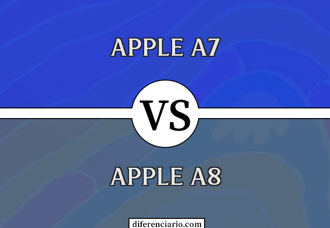 Diferença entre Apple A7 e Apple A8