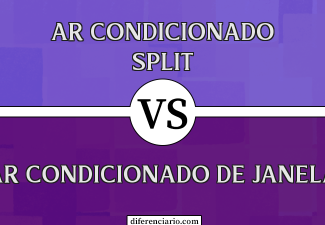 Diferença entre Ar Condicionado Split e Ar Condicionado de Janela