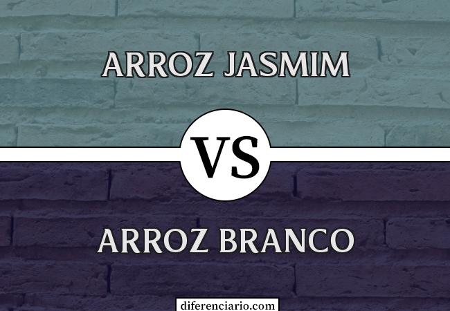 Diferença entre Arroz Jasmim e Arroz Branco