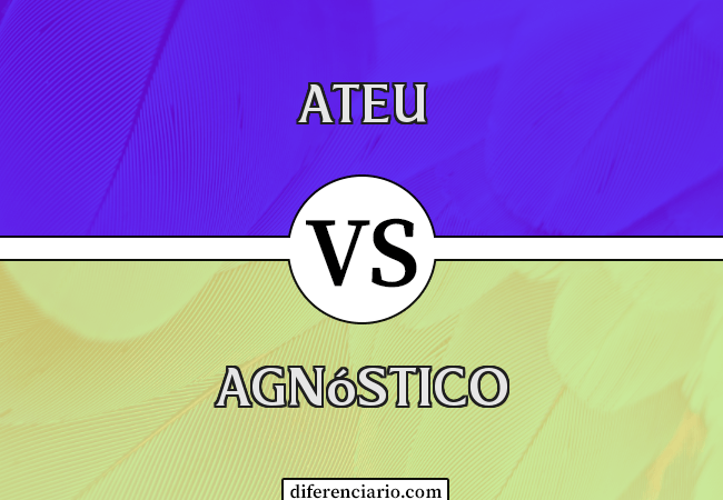 Diferença entre ateu e agnóstico