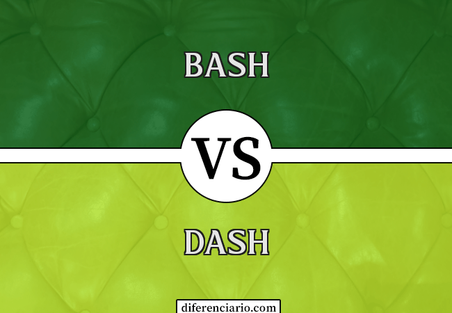 Diferença entre Bash e Dash