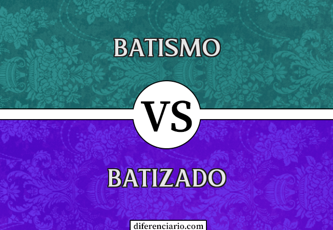 Diferença entre batismo e batizado