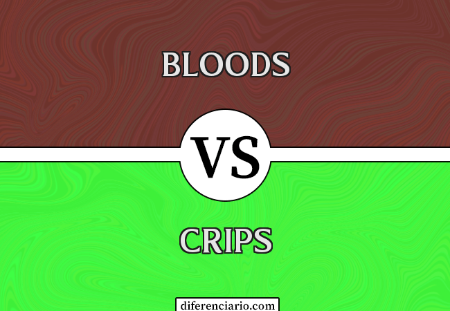 Diferença entre Bloods e Crips