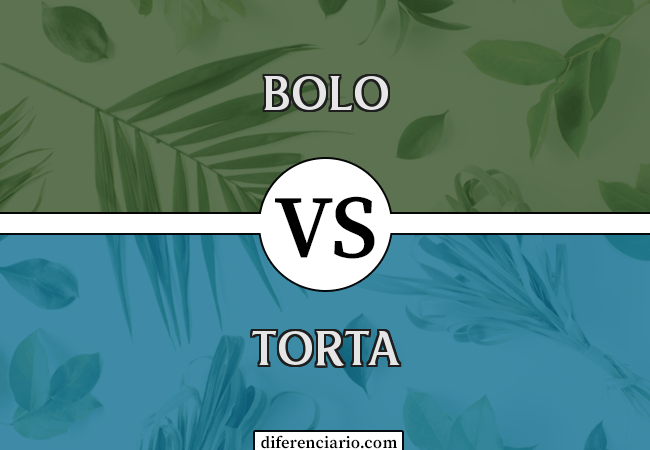 Diferença entre bolo e torta