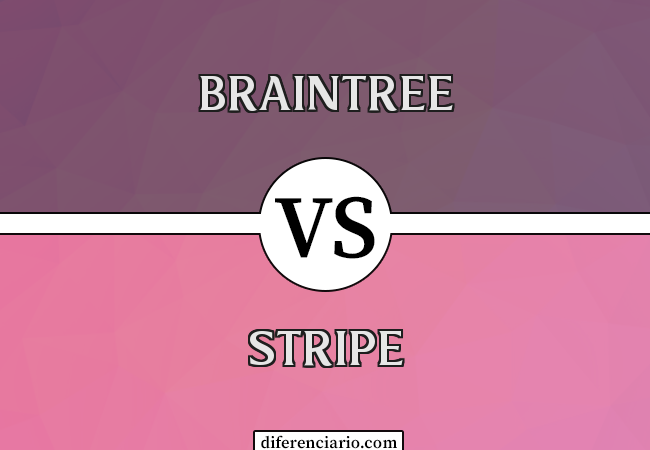 Diferença entre Braintree e Stripe