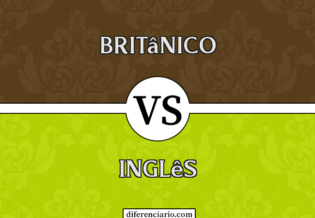 Diferença entre britânico e inglês