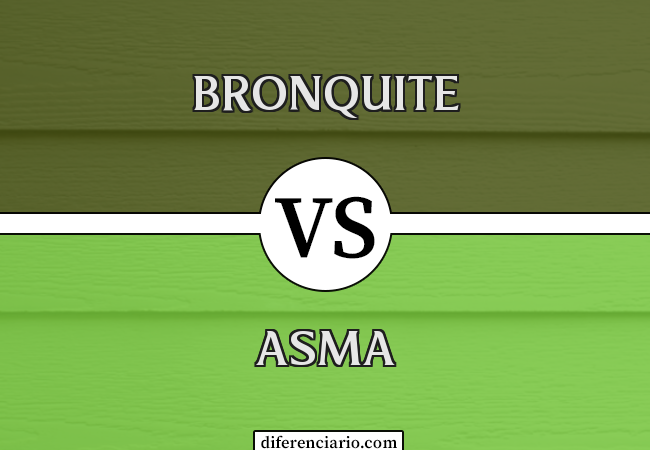 Diferença entre bronquite e asma