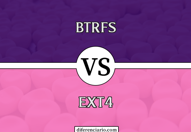 Diferença entre Btrfs e Ext4