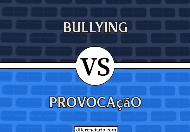 Diferença entre bullying e provocação