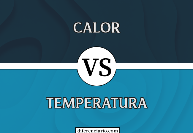 Diferença entre calor e temperatura