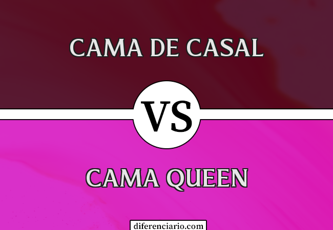 Diferença entre cama de casal e cama queen