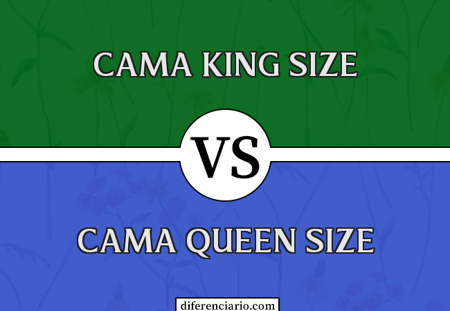 Diferença entre cama king size e cama queen size