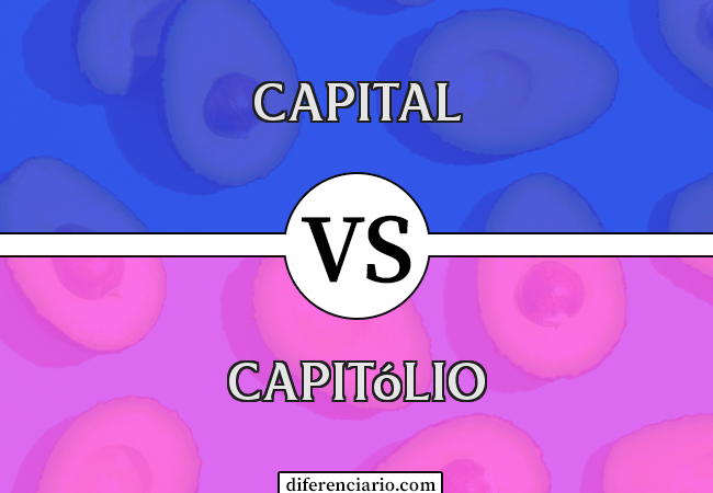 Diferença entre Capital e Capitólio