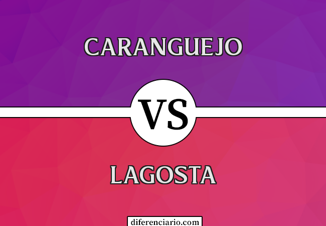 Diferença entre caranguejo e lagosta