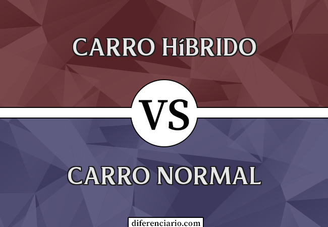 Diferença entre carro híbrido e carro normal