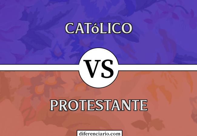 Diferença entre católico e protestante