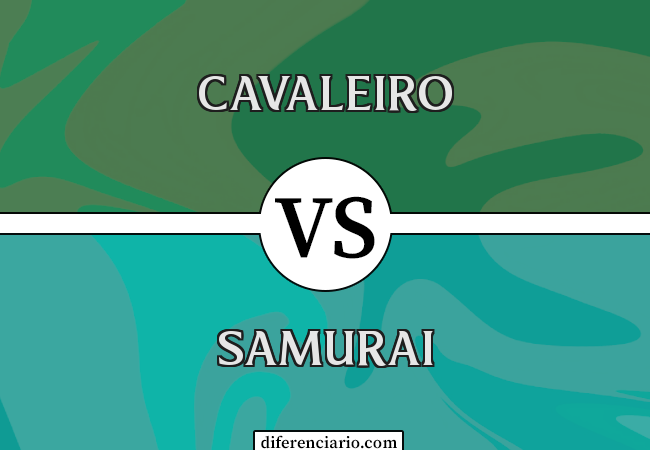 Diferença entre cavaleiro e samurai