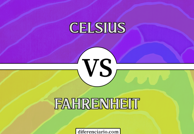 Diferença entre Celsius e Fahrenheit