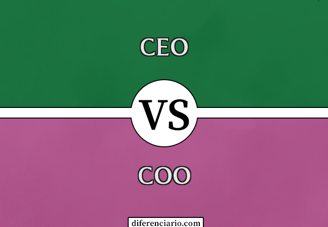 Diferença entre CEO e COO