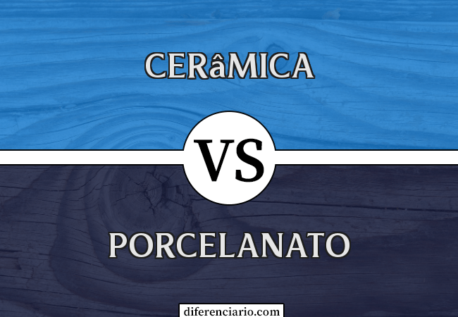 Diferença entre cerâmica e porcelanato