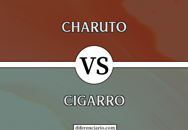 Diferença entre charuto e cigarro