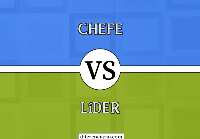 Diferença entre chefe e líder