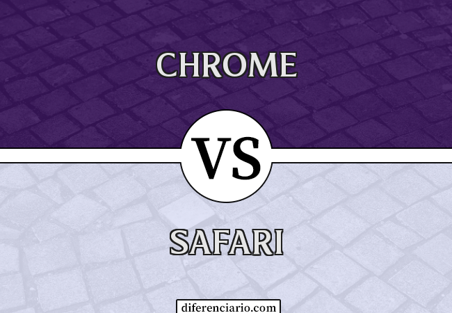 Diferença entre Chrome e Safari