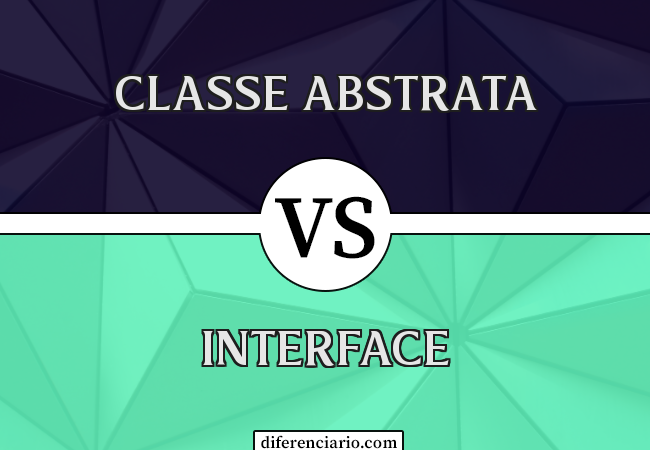 Diferença entre classe abstrata e interface