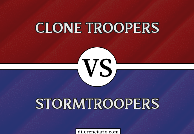 Diferença entre Clone Troopers e Stormtroopers