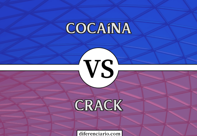 Diferença entre cocaína e crack