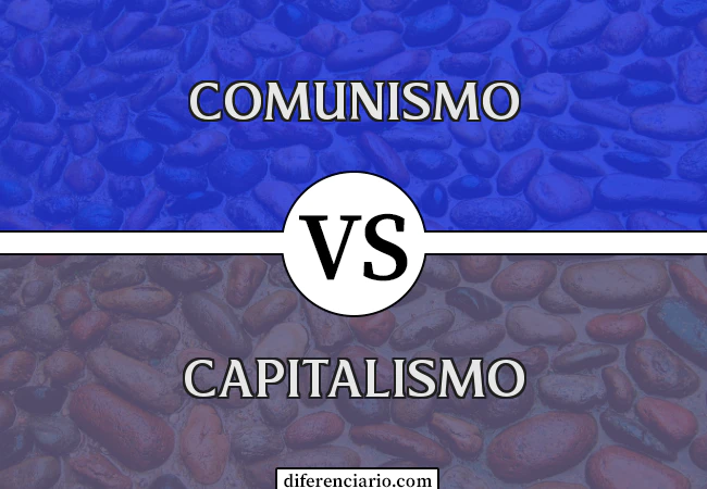 Diferença entre comunismo e capitalismo