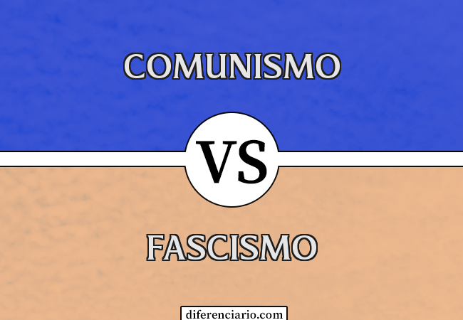 Diferença entre comunismo e fascismo