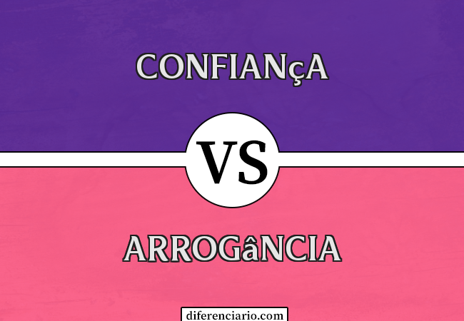 Diferença entre confiança e arrogância