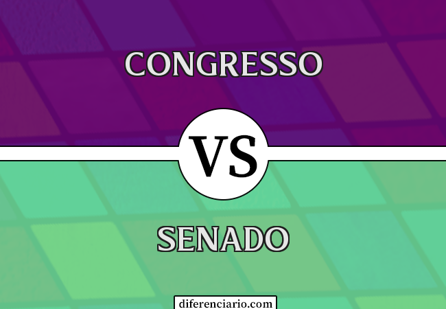 Diferença entre Congresso e Senado