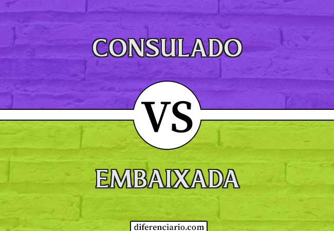 Diferença entre Consulado e Embaixada